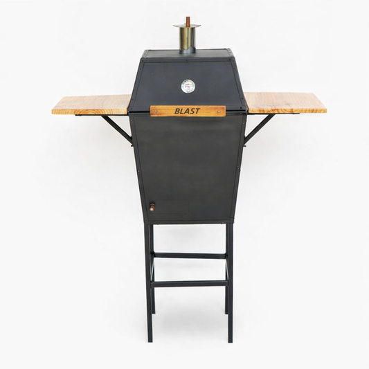 Churrasqueira Blast M1 – Defuma, Assa e Controla a Temperatura
