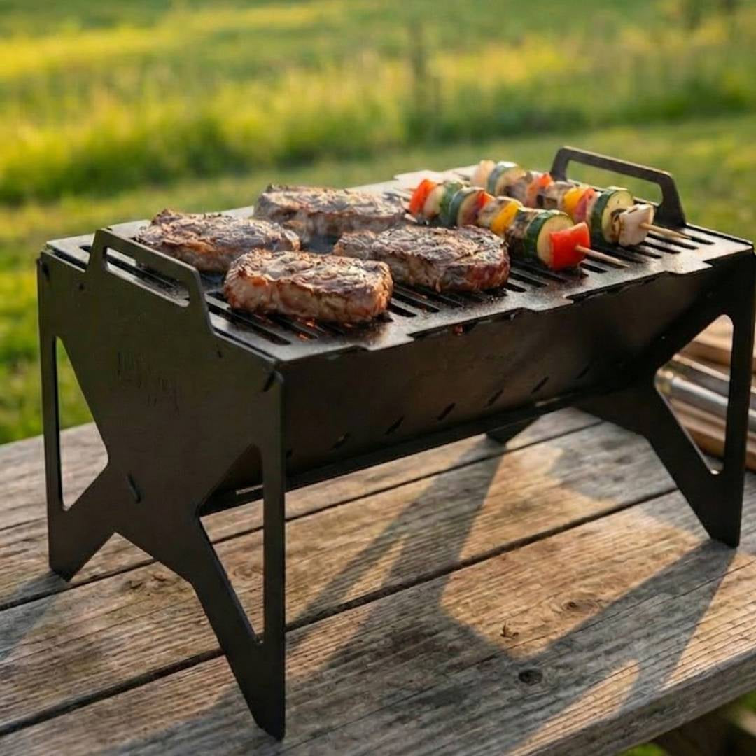 Churrasqueira Portátil Blast Dobrável Super Resistente