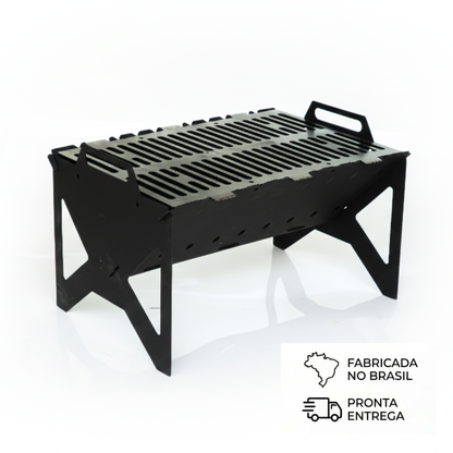 Churrasqueira Portátil Blast Dobrável Super Resistente
